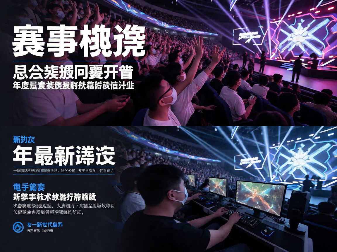电竞场馆内观众热情观赛，现场气氛热烈